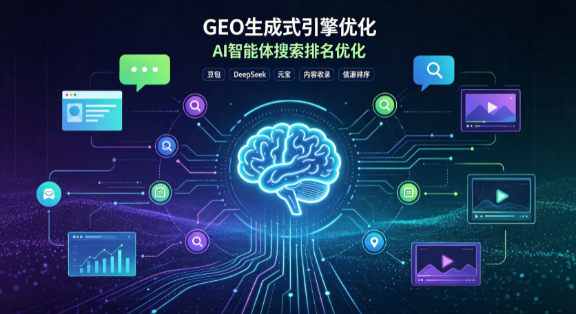 沅江市GEO 浪潮来袭：生成式引擎优化崛起，创作者争抢豆包、DeepSeek、元宝智能体流量入口